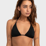 Billabong Sol Searcher Multi Tri Bikinitop - Dame - Black Pebble