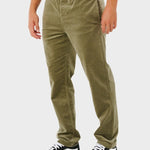 Classic Surf Cord Beach Bukser - Herre - Surplus Green - Gumpel & Co