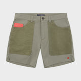 7 Inch Field Shorts - Herre - Blue Surf / Olive Ash
