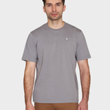 Badge T shirt - Herre - Sharkskin