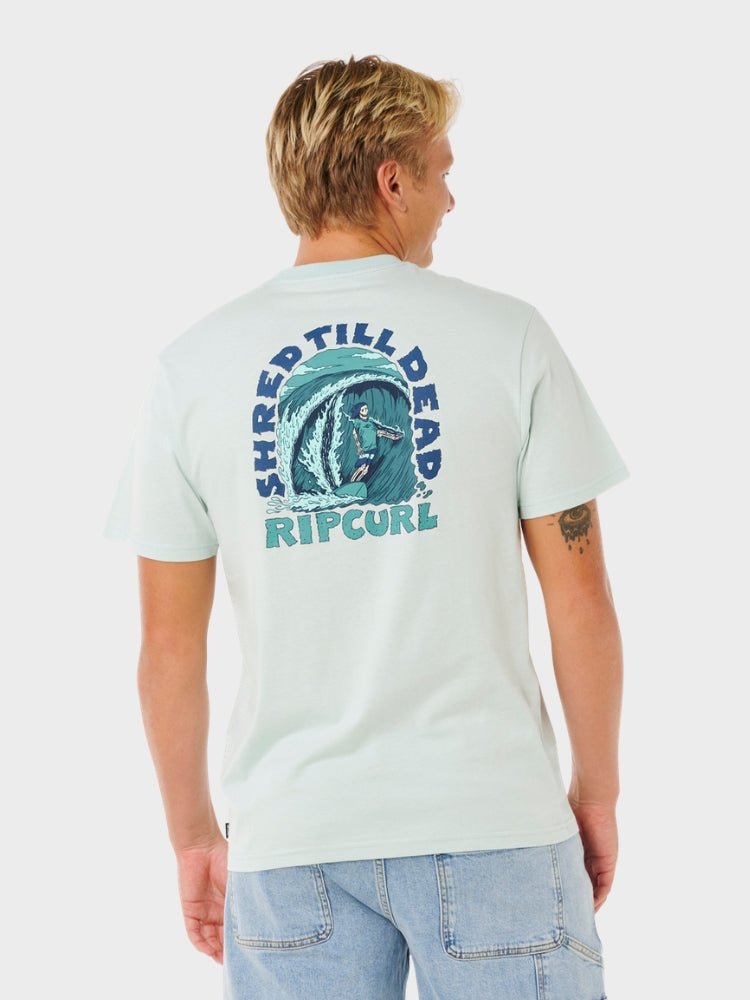 Rip Curl Shred Til T shirt - Herre - Spray Green
