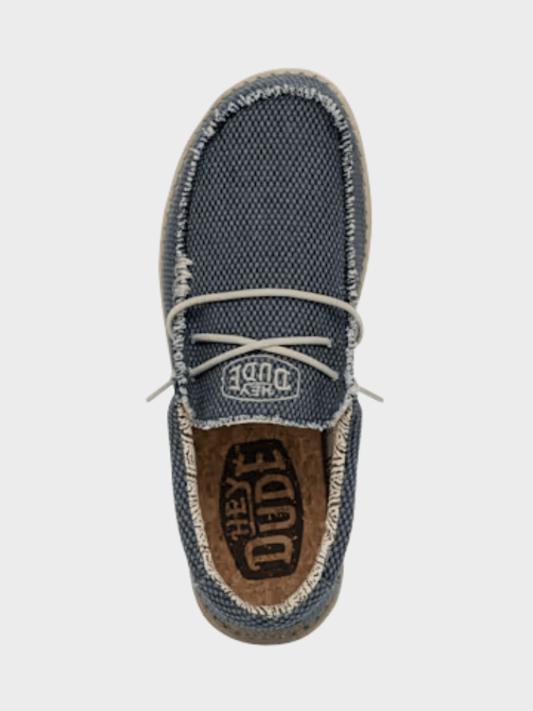 Hey Dude Wally Braided - Herre - Blue Night