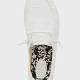 Hey Dude Wendy Crochet Lace - Dame - White