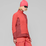 W lofoten warm2 Midlayer - Dame - Deep Sea Coral/Baked Apple