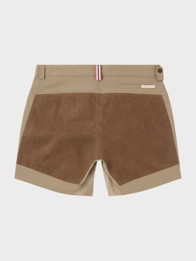7 Inch Field Shorts - Herre - Cowboy / Tan - Gumpel & Co