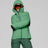 lofoten Gore Tex Isoleret Skijakke - Dame - Dark Ivy