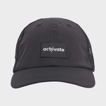 STATE OF WOW Blaze Foldable Solid Trucker Cap - Unisex - Black