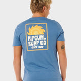 Pacific Rinse Sunrise T shirt - Herre - Bluefin - Gumpel & Co
