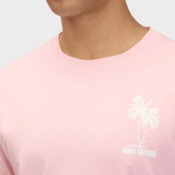 Sundek Palm Tree T-Shirt - Herre - Quartz Pink