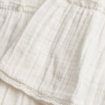 SUPERDRY Cheesecloth Tiered Mini Nederdel - Dame - Off White