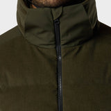 Resort Corduroy Dun Bomber Skijakke - Herre - Olive Shadow