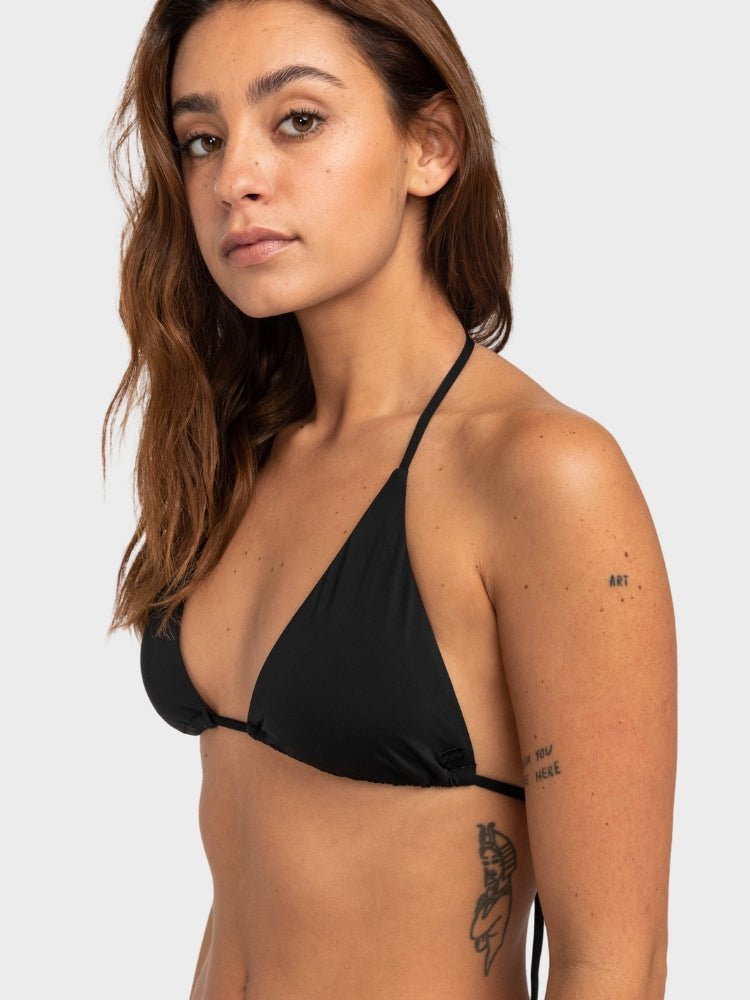 Billabong Sol Searcher Multi Tri Bikinitop - Dame - Black Pebble