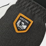 Army Leather Patrol 3 fingre Skihandske - Herre - Charcoal