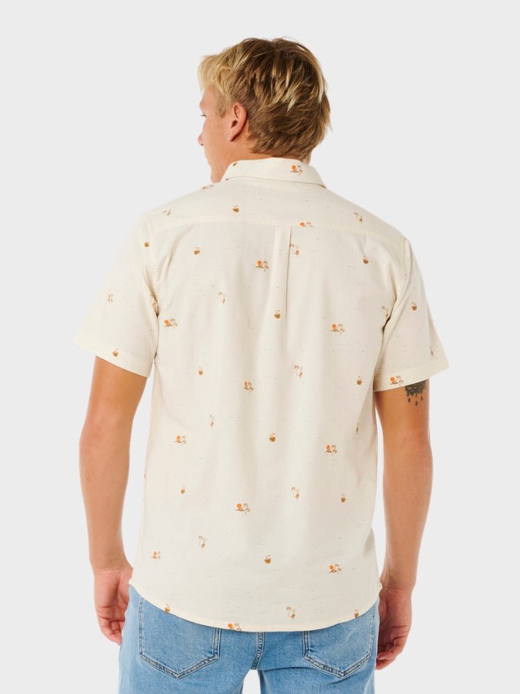 Skelly Breach S/S Skjorter - Herre - Off White - Gumpel & Co