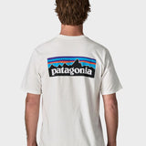P6 Logo Responsibili T shirt - Herre - Fiber White