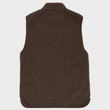 W Heroes Wool Fleece Vest - Dame - Cowboy