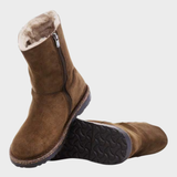 Uppsala Zip Shearling Smal - Unisex - Dark Tea