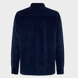 Loose corduroy overshirt Skjorte - Herre - Night Sky