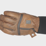 Off Piste Leather Glove - Herre - Brown