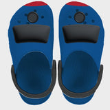 CROCS Classic IAM Train Clog Toddler Crocs - Børn - Blue Bolt/Carbon
