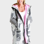 White Water Robe - Arctic Camo / Pink - Gumpel & Co