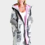 White Water Robe - Arctic Camo / Pink - Gumpel & Co
