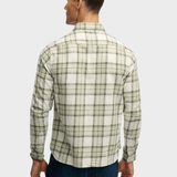 Merchant Lite Check Skjorte - Herre - Cedar Check Sage - Gumpel & Co