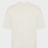 KNOWLEDGE COTTON APPAREL Cardigan m/korte ærmer - Dame - Egret