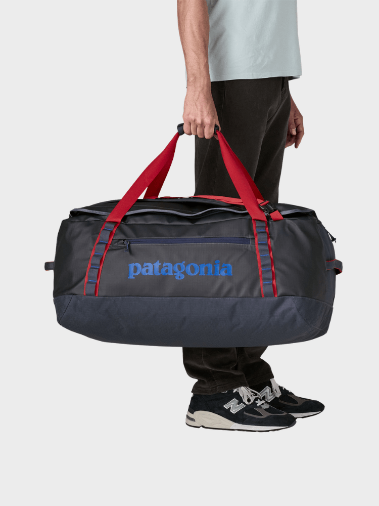 Patagonia Black Hole Duffel 70L - Smolder Blue w/Amanita Red