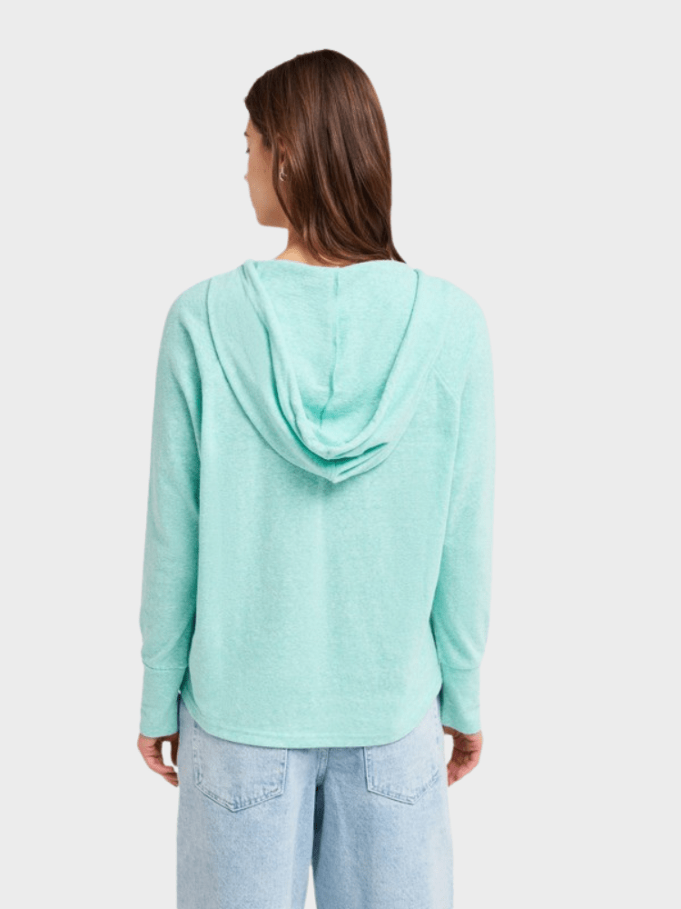 Roxy Destination Surf Top - Dame - Pool Blue