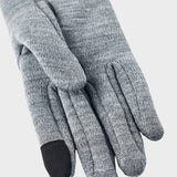 Gravita Merino Liner 5 fingre Handsker - Unisex - Grey