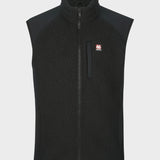 Tindur Shearling Vest Fleece - Herre - Black - Gumpel & Co