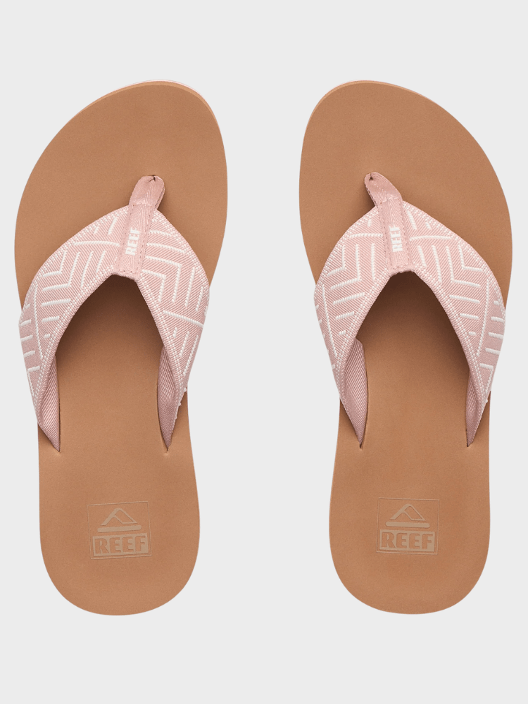 Reef Spring Woven Klipklapper - Dame - Cameo rose - Gumpel & Co