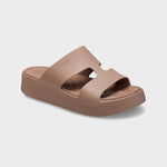 CROCS Getaway Platform H-Strap Crocs - Voksen - Latte