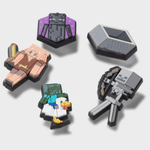 Crocs 5 Pack Jibbits - Minecraft