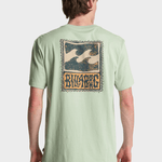 Billabong Stamp T-Shirt - Herre - Vintage Green