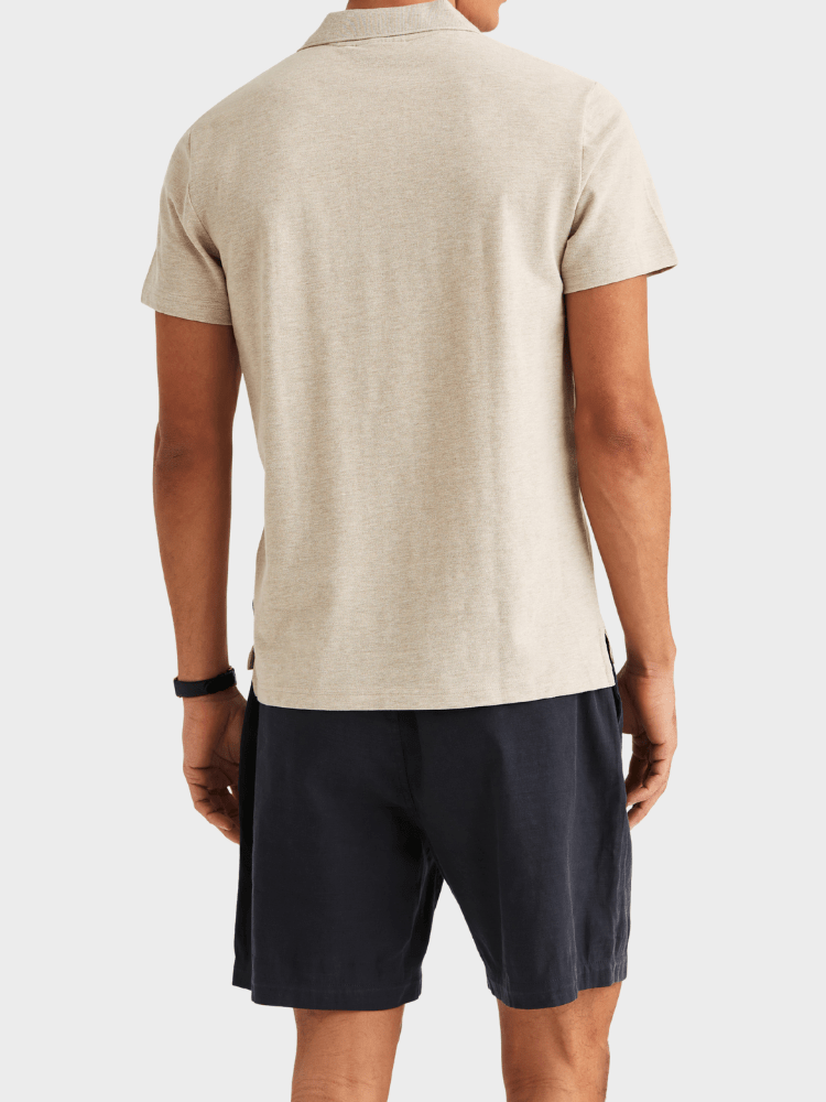 Morris Dylan Piqué Shirt - Khaki