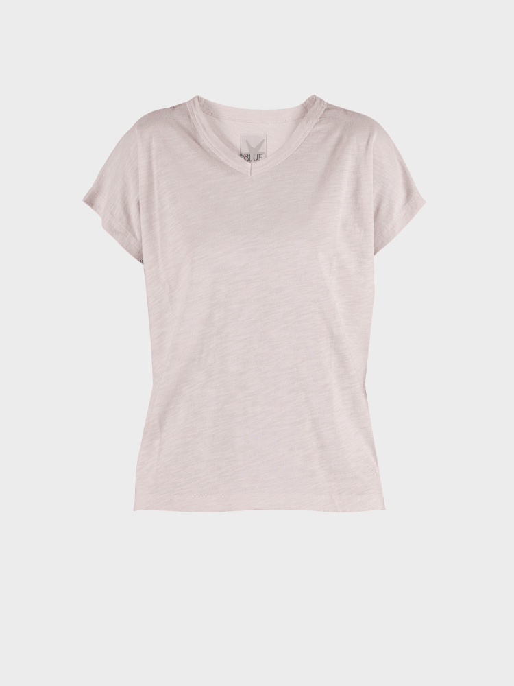Lydia flamé T-shirt - Dame - Soft Rose - Gumpel & Co
