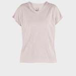 Lydia flamé T-shirt - Dame - Soft Rose - Gumpel & Co