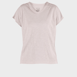 Lydia flamé T-shirt - Dame - Soft Rose - Gumpel & Co