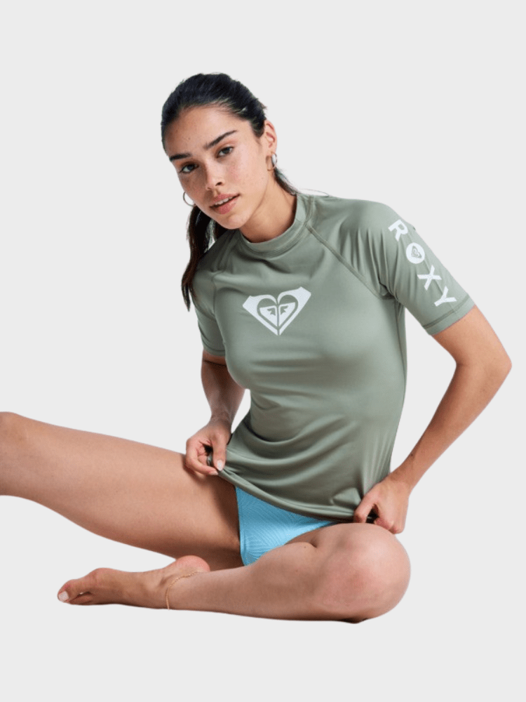 Whole Hearted Kortærmet UV trøje - Dame - Oil Green - Gumpel & Co