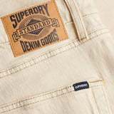 SUPERDRY Vintage Straight Shorts - Herre - Natural