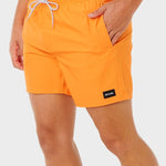 Offset Daily Badeshorts - Herre - Bright Orange - Gumpel & Co