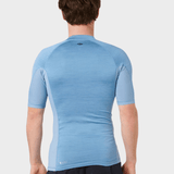 Rip Curl Dawn Patrol UPF Perf S/S UV trøjer - Herre - Faded Denim