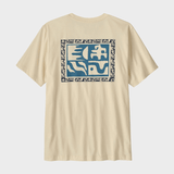 Patagonia Mother Rays Tshirt - Herre - Undyed Natural