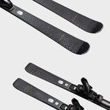 E power Joy Ski med binding - Dame - Grey