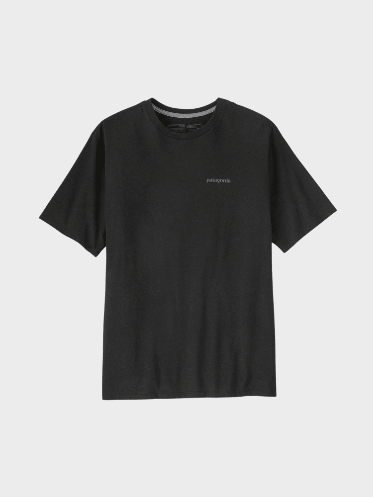 Patagonia Flying Fish Responsibili Tshirt - Herre - Sort