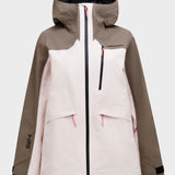 Vertec 3L Skijakke - Dame - Frosted Blossom / Beige