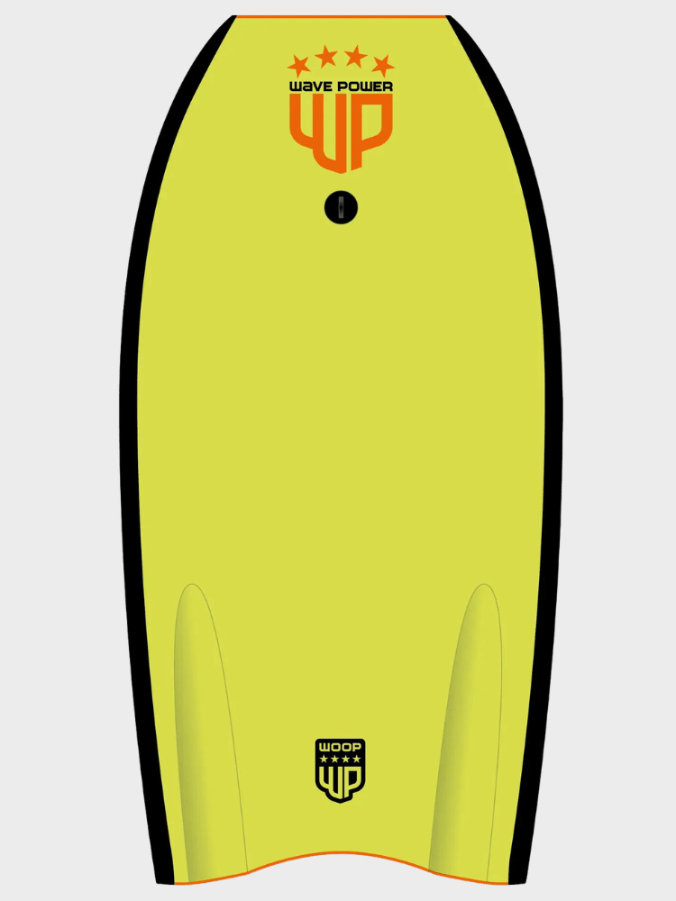 Woop Boogie Wave Power Bodyboard - Unisex - Orange Lime - Gumpel & Co