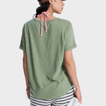 Roxy Oceanwave Regular Emby T shirt - Dame - Oil Green